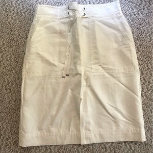Talbots Linen Skirt